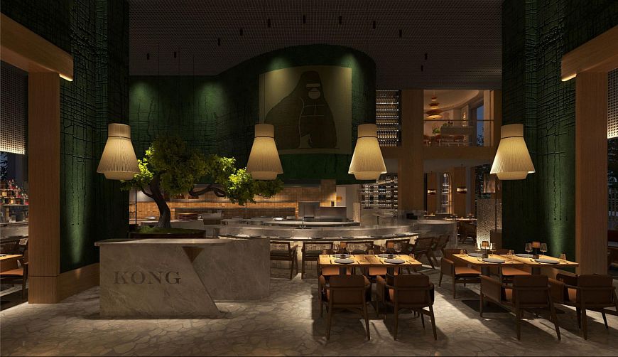 Открытие ресторана KONG Глена Баллиса и Феликса Бермана
