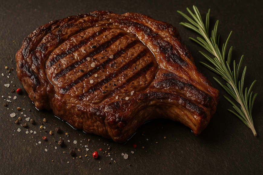 Специальные цены на стейки Нью-Йорк и Рибай в ресторане Black Angus