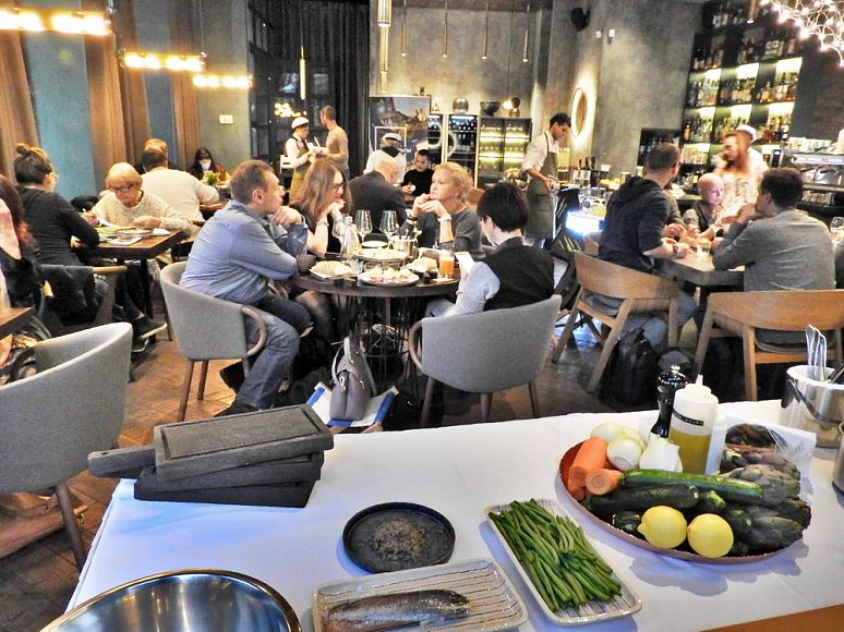 Мишлен в ресторане Moregrill
