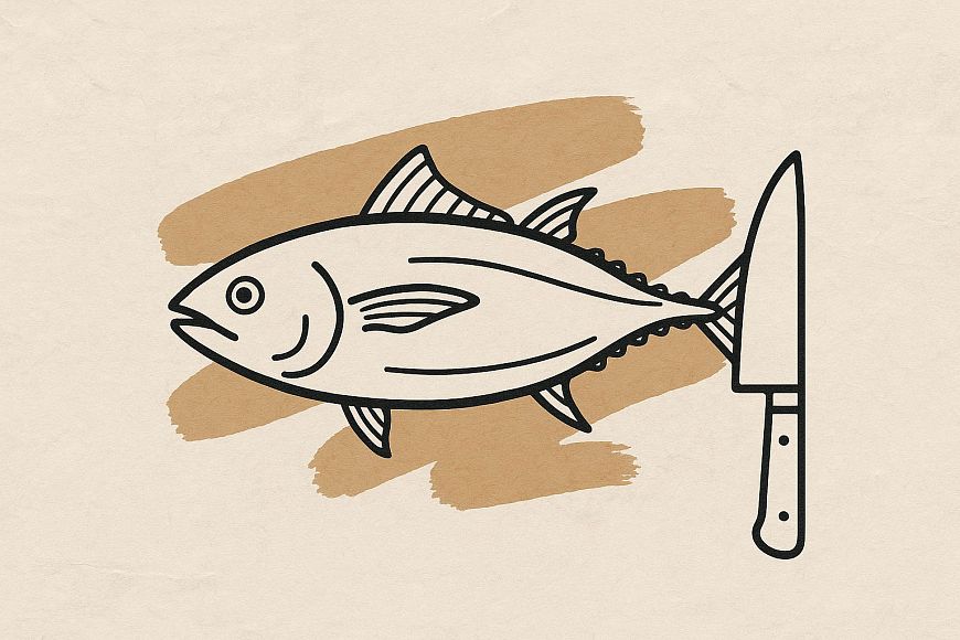 Шоу разделки тунца