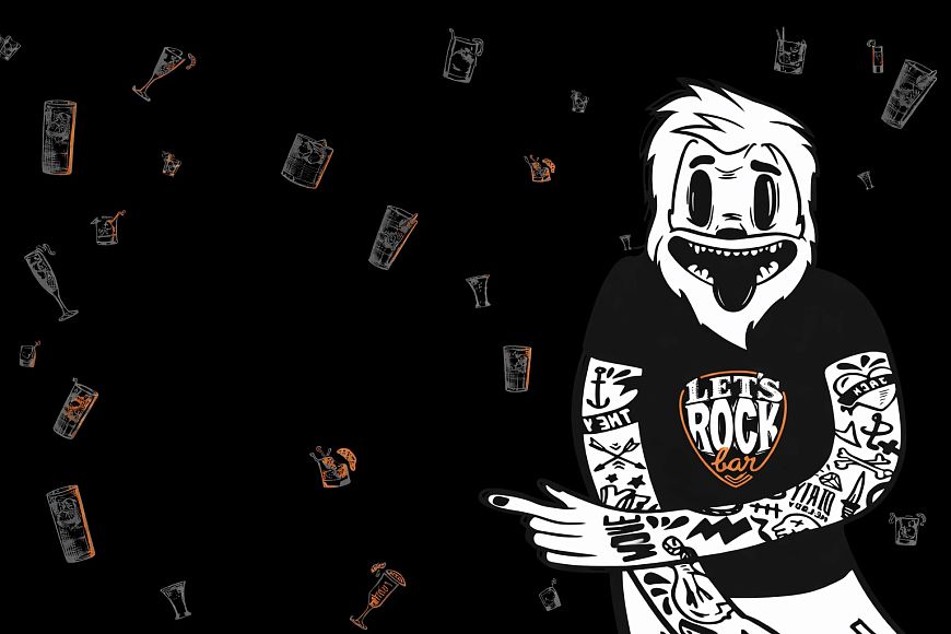 -50% скидки на коктейли по понедельникам в баре «Летс Рок» / Let’s Rock