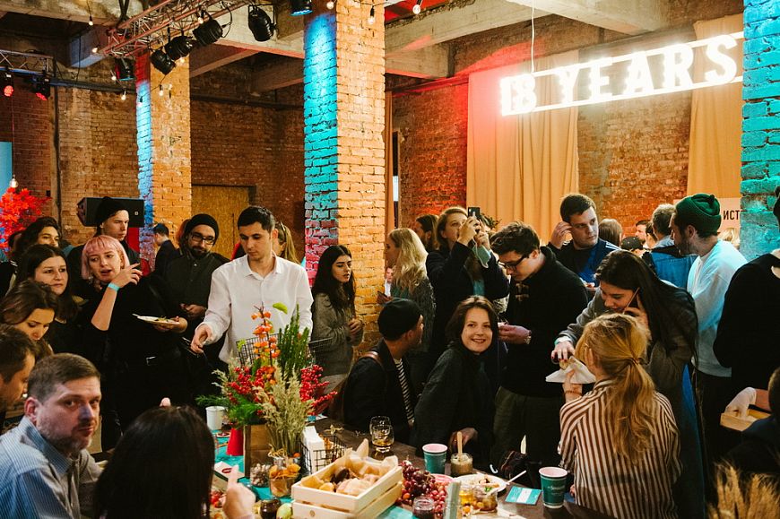 Четвертая pop-up вечеринка в пространстве «Гардероб»