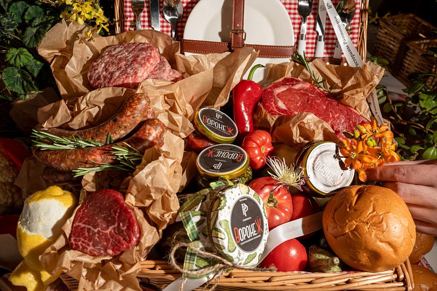 Мясные корзины для пикника от ресторана «Воронеж»