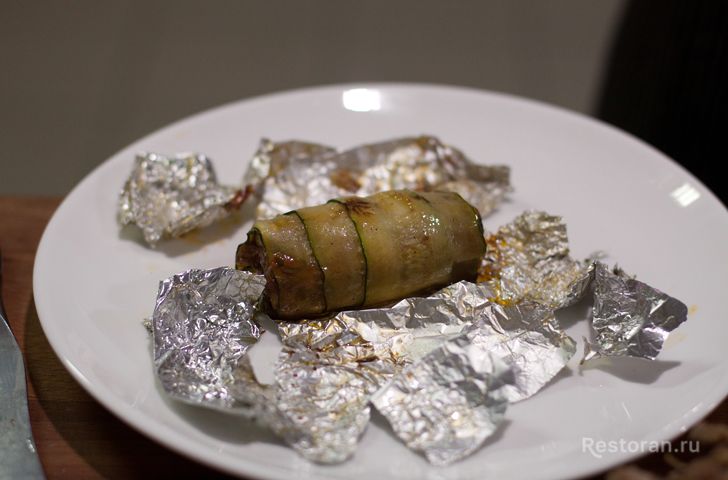 Лопатка ягненка с капоннатой из баклажанов и мясным соусом из ресторана «Светлый» - фотография № 32