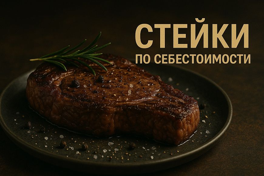 Стейки по себестоимости каждый понедельник в Goodman Prime