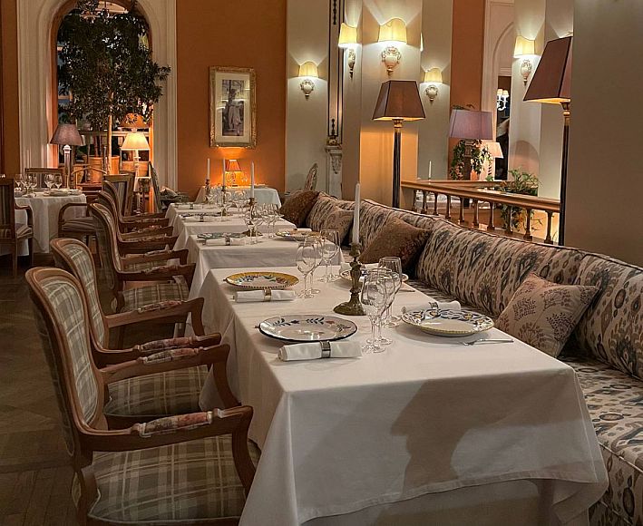 видовой ресторан BUONO панорамный ресторан Боно отель Radisson Collection Hotel ресторан итальянской кухни