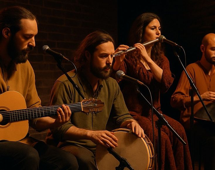 Фолк-рок группа «Вольны Путь»