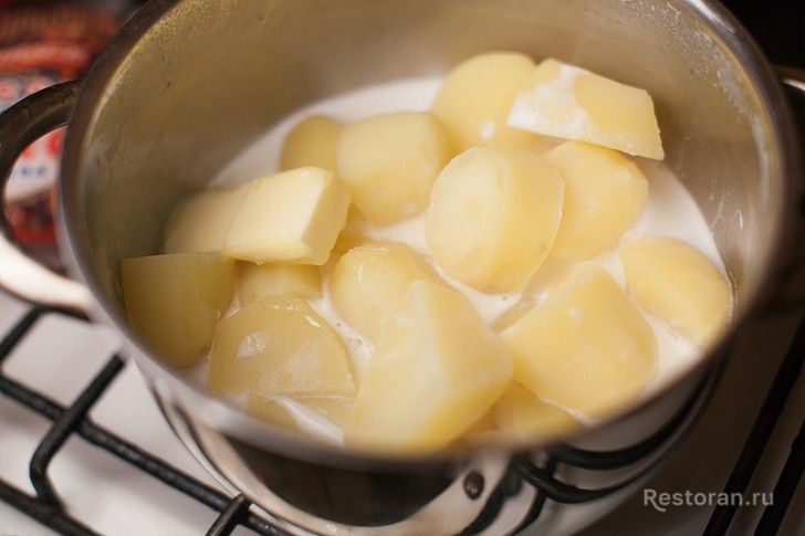 Картофельное пюре со сливками и пармезаном - фотография № 4