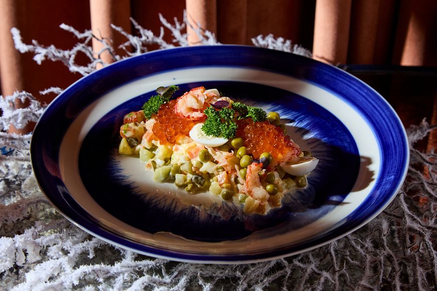 Новогодний спешл в ресторане Rizz