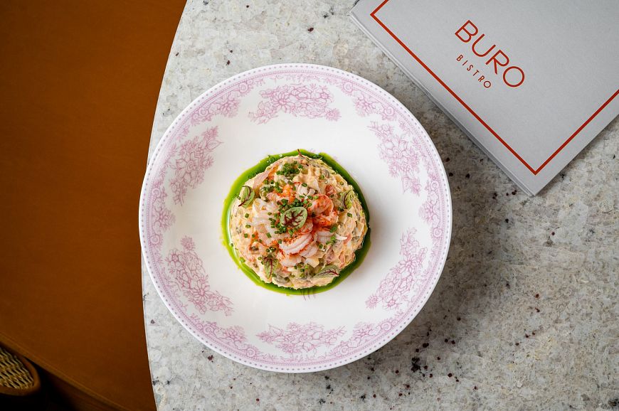 BURO Bistro новые весенние блюда в Бюро бистро сезонное обновление меню