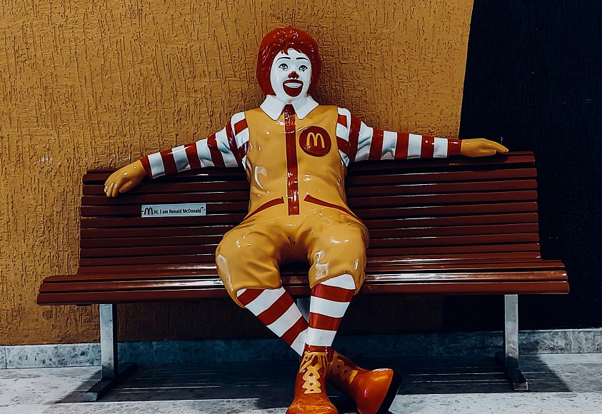 Дональд Трамп McDonald's KFC 