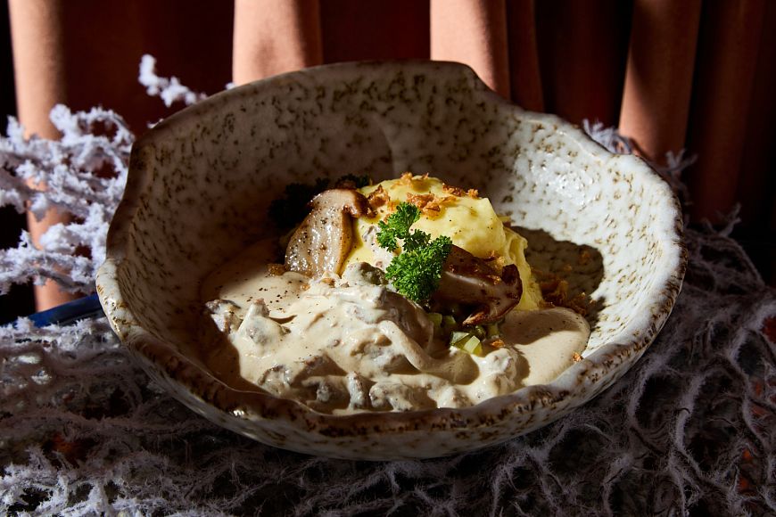 Новогодний спешл в ресторане Rizz