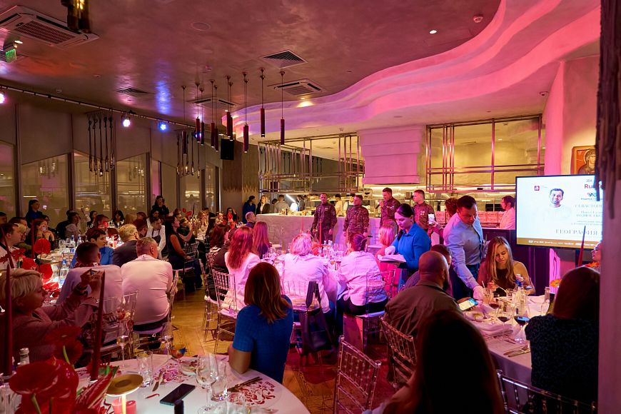 RUSKI География России 354 Restaurant Group by Vasilchuki Гастрономическая карта России Комитет по туризму города Москвы видовой ресторан панорамный ресторан Москва-Сити блюда русской кухни