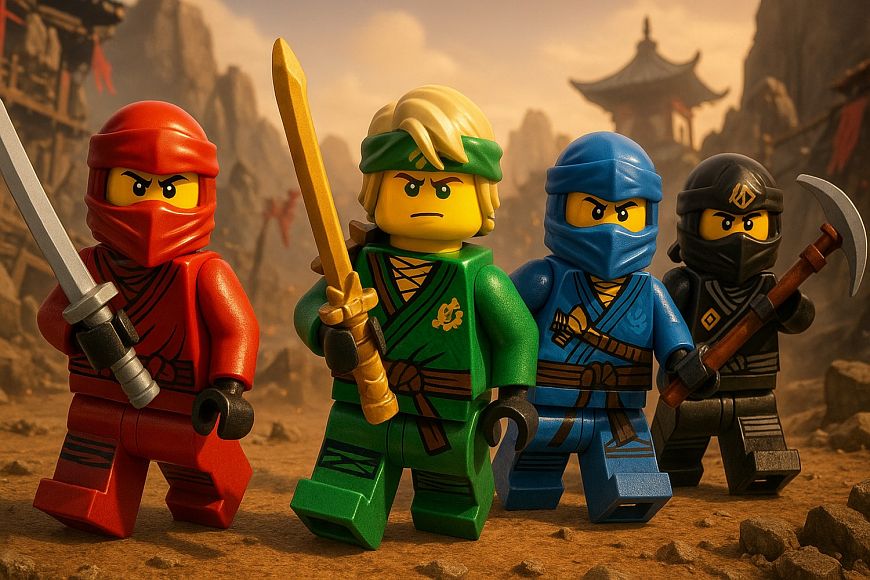 Тренировка с LEGO Ниндзяго