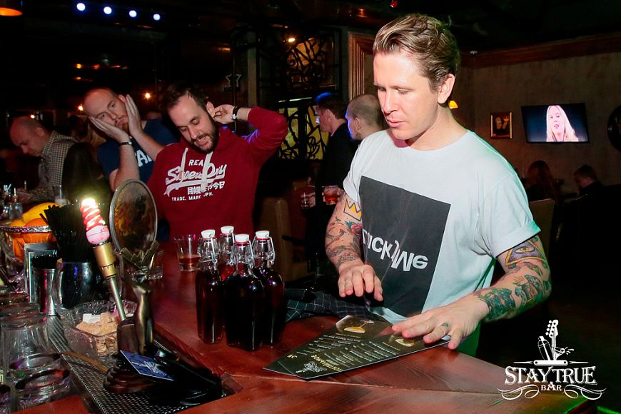 Гастроли лондонских бартендеров в Stay True Bar