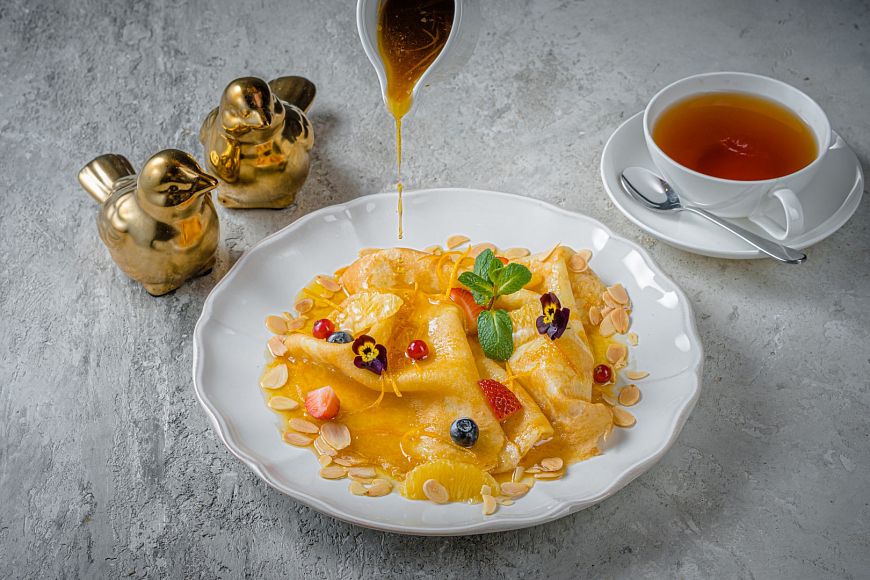 ресторан Cafe Imperial Масленица Сырная неделя блины в ресторанах