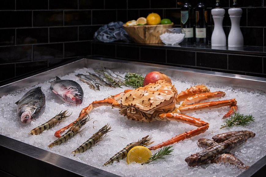 -15% скидки на меню по будням в ресторане OXUS