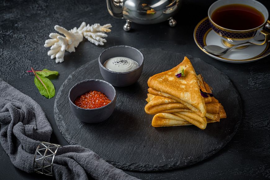 ресторан Cafe Imperial Масленица Сырная неделя блины в ресторанах