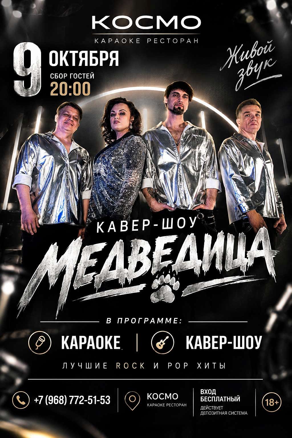 Кавер-группа «Медведица» - фотография № 1