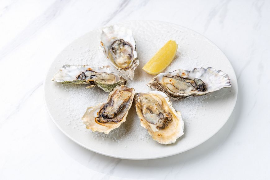 Atlantica Seafood новые блюда из морепродуктов устрицы моллюски анадара