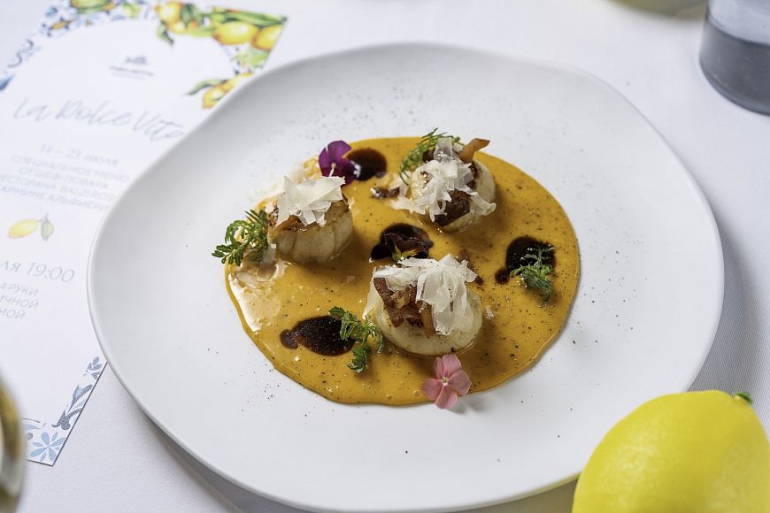 Ужин в четыре руки шеф-поваров «Рыба Мечты» и Balzi Rossi