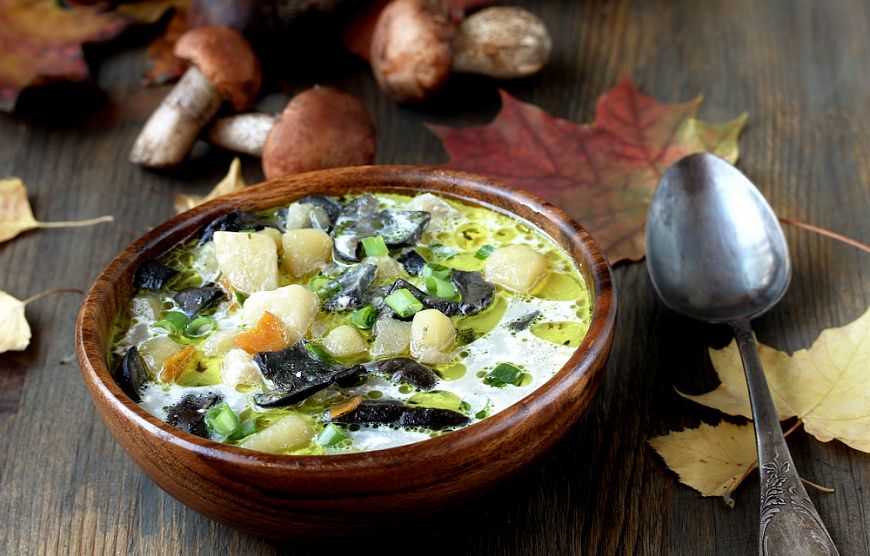 рецепт грибного супа суп из вешенок рецепт блюд из грибов что приготовить из грибов блюда с грибами