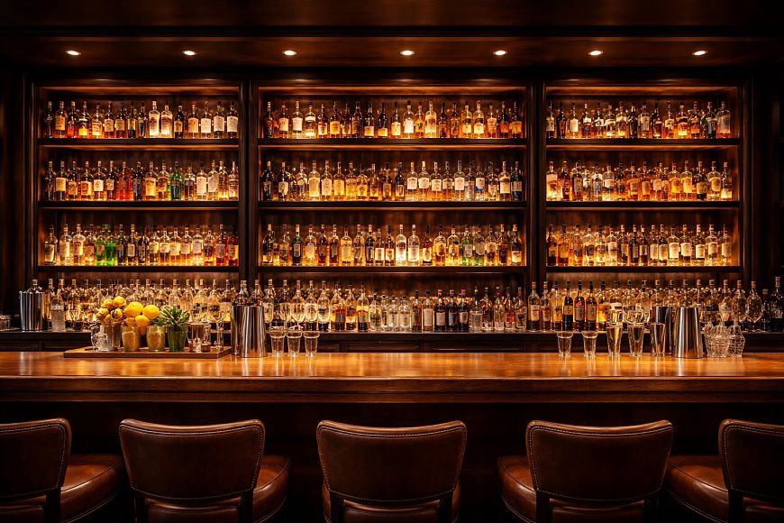 -20% на весь алкоголь в будние дни в Rombus Cafe & Bar