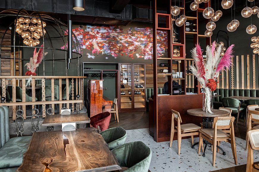 Lark Cafe ужин в Ларк Кафе средиземноморская кухня