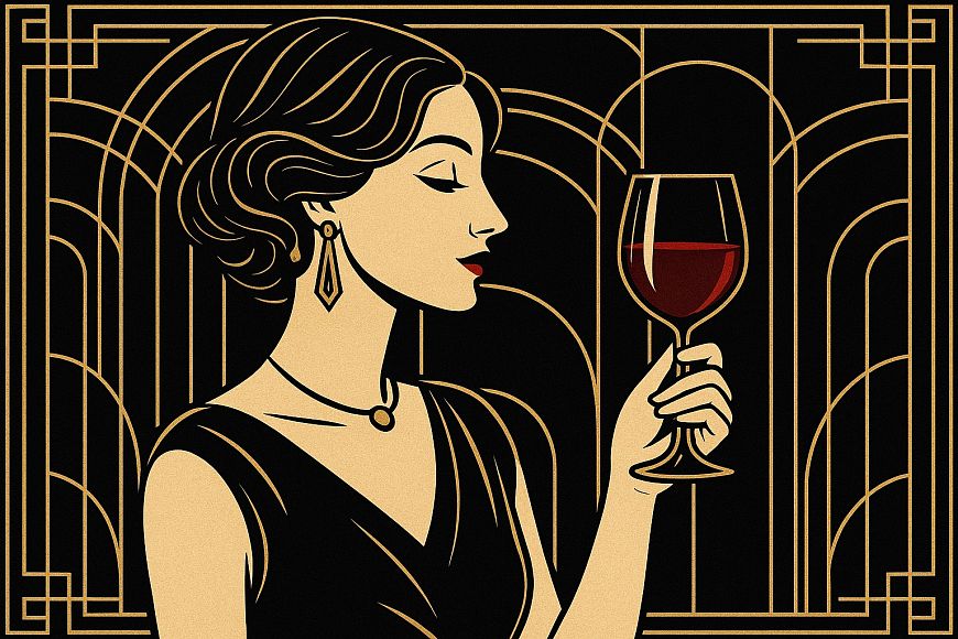 Бокал вина в подарок девушкам в клубе «Маска»