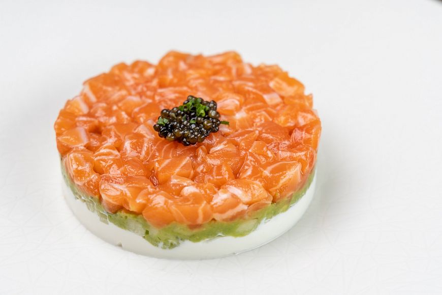 Atlantica Seafood Black Caviar Special Menu блюда с черной икрой