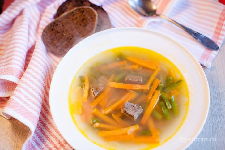 Чешский суп из говядины с овощами - фотография № 13