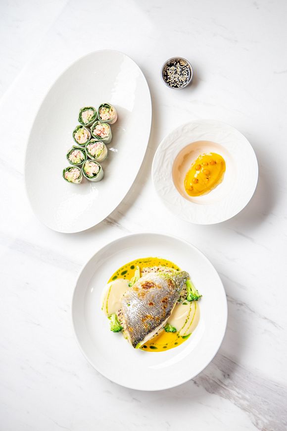 ресторан Atlantica Seafood Зеленый сет экомаркет 4fresh подарки в ресторанах