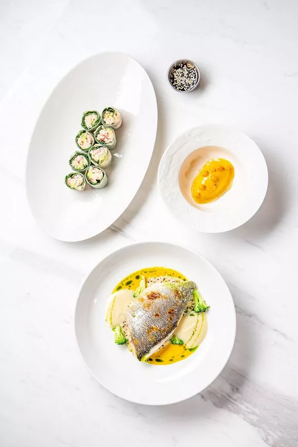 ресторан Atlantica Seafood Зеленый сет экомаркет 4fresh подарки в ресторанах