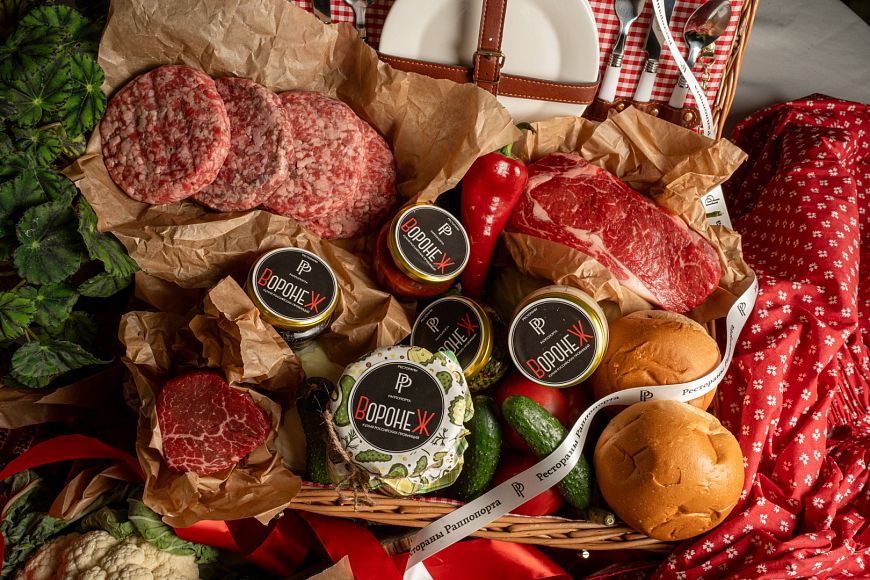 Мясные корзины для пикника от ресторана «Воронеж»