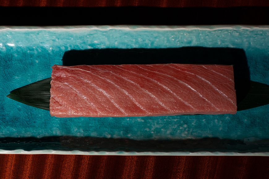 Японский ужин и гастрономическое шоу разделки тунца Bluefin