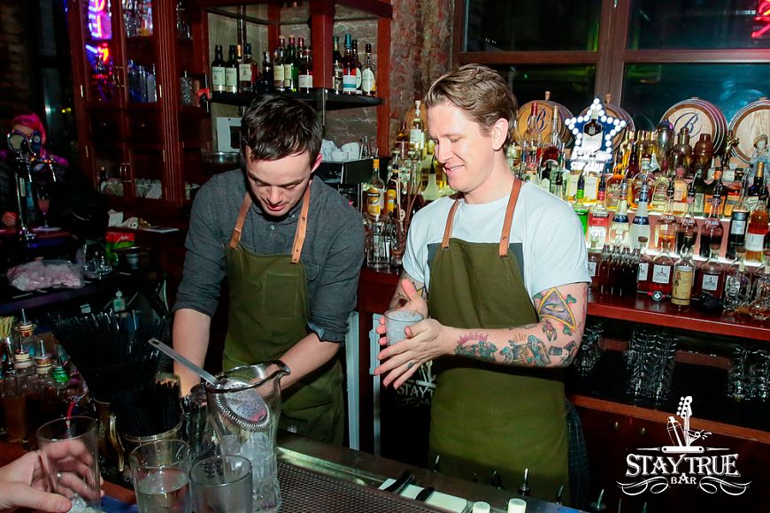 Гастроли лондонских бартендеров в Stay True Bar