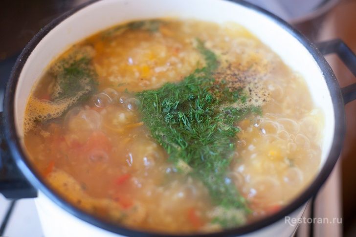 Овощной суп с рисом и карри - фотография № 18