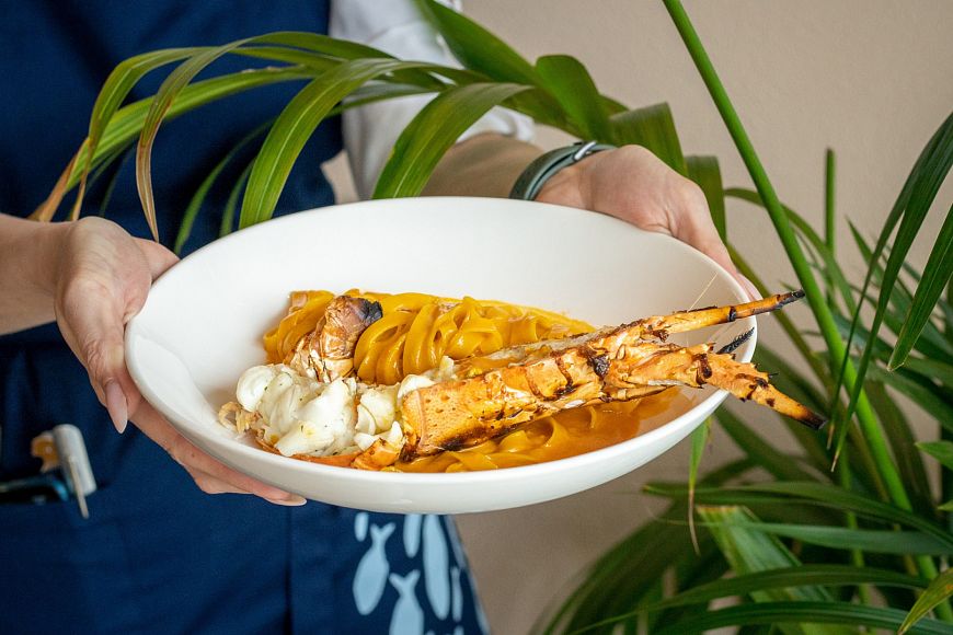 ресторан Atlantica Seafood новые блюда в ресторане Атлантика сифуд сезонное обновление меню