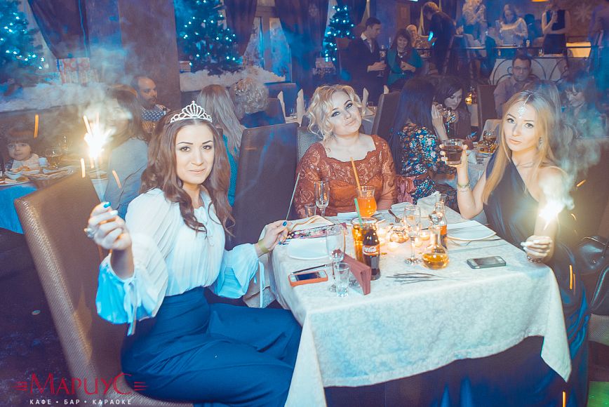 Новый год в ресторане «Мариус»