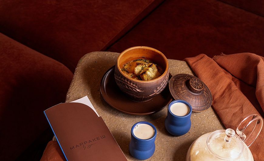 -30% скидки на все меню по будним дням в ресторане «Марракеш»