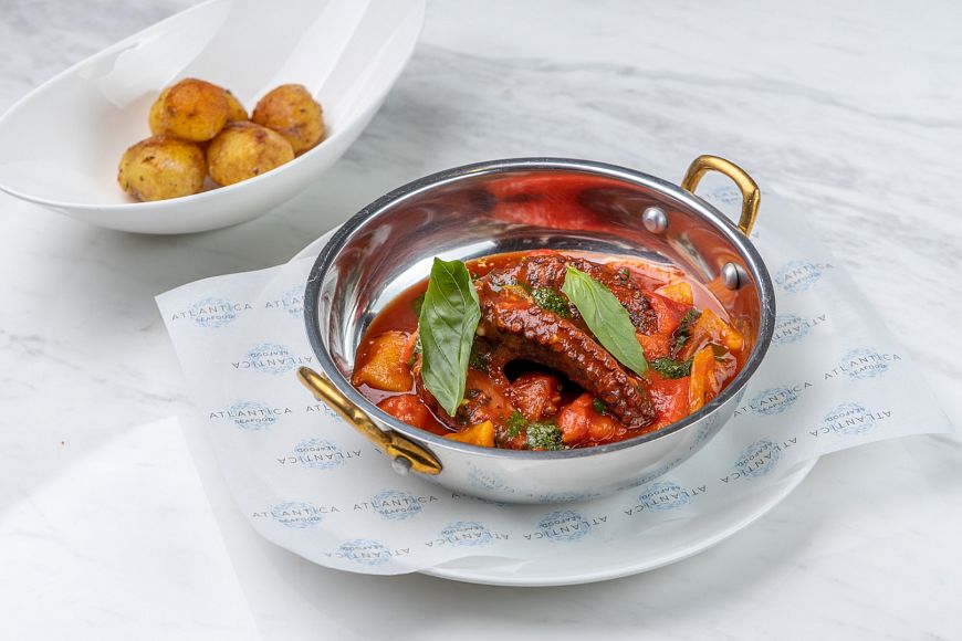 Atlantica Seafood новые блюда из рыбы и морепродуктов