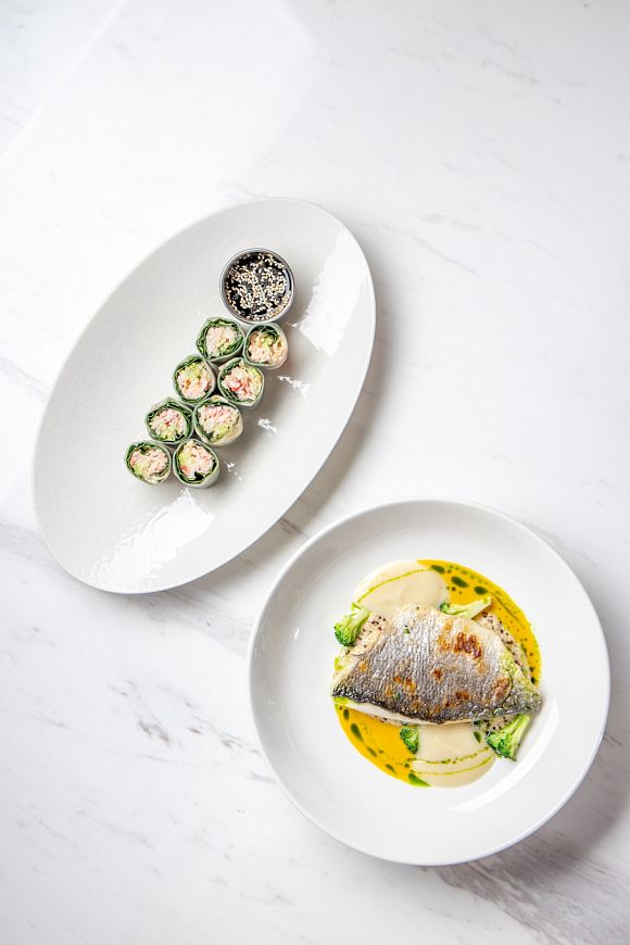 ресторан Atlantica Seafood Зеленый сет экомаркет 4fresh подарки в ресторанах
