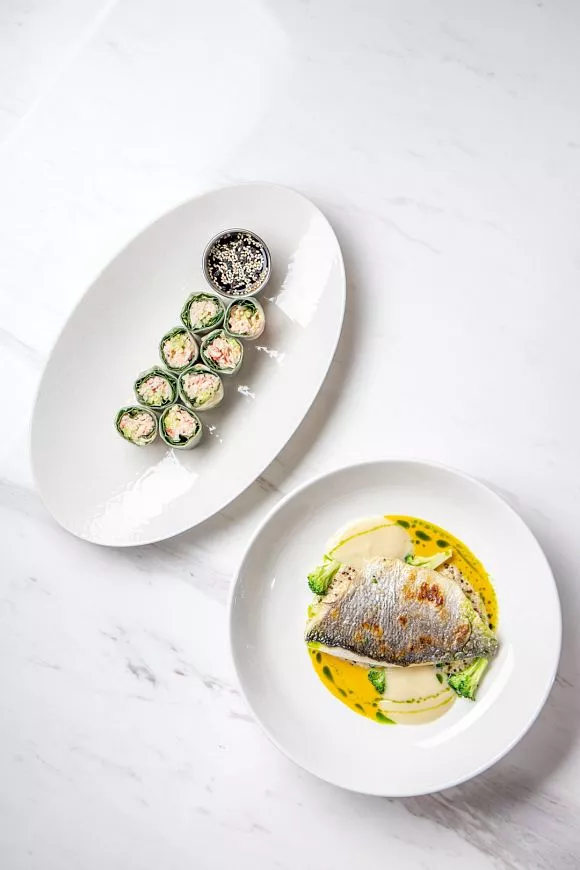 ресторан Atlantica Seafood Зеленый сет экомаркет 4fresh подарки в ресторанах
