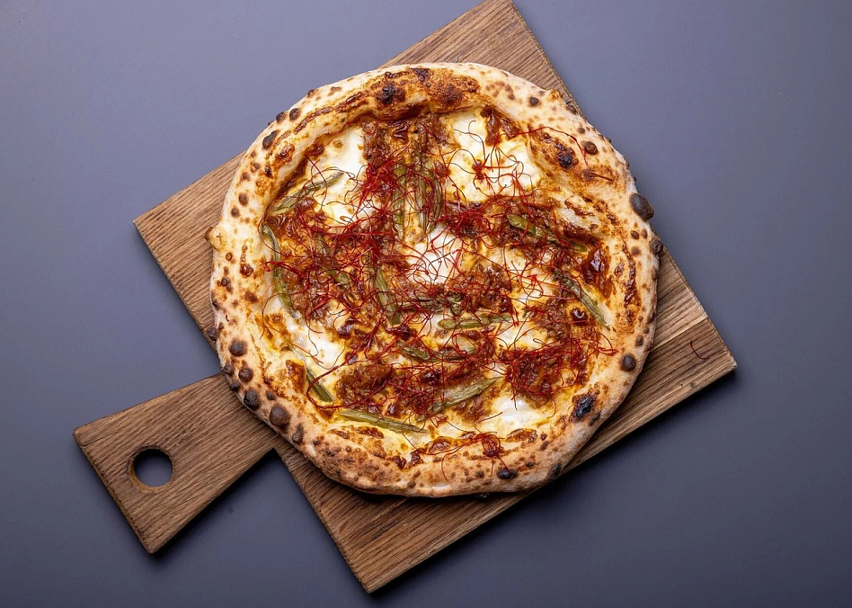 Пицца 22 сантиметра - кухня европейская