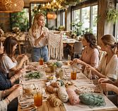 Бранч с мастер-классом по макраме