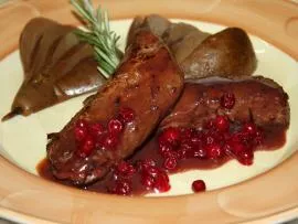 Спинка косули от шеф-повара ресторана «Шотландская клетка»