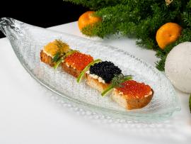 Новый год на борту: праздничное меню в ресторане-яхте «Чайка»