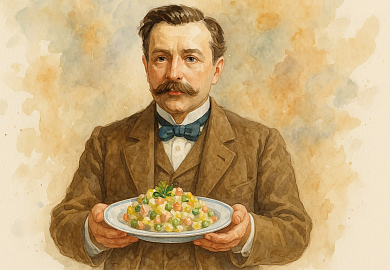 Московский обед: В поисках Люсьена Оливье