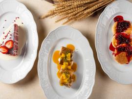 Блинное меню в Villa Pasta на Дмитровке