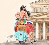 Бранч с экскурсионной программой «Приключения итальянцев в Москве»